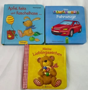 Lot 3 German Language Hard Board Books Bedtime Reading Child Baby Words Pictures - Bild 1 von 14