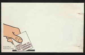 Great Britain Direct Elections FDC, No Stamps, Unused - Picture 1 of 1