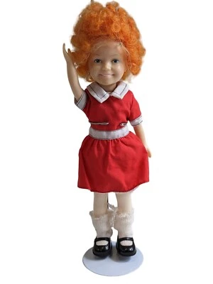 Collar Corazón Little Orphan Annie Doll Knickerbocker World of Annie Película 1982 Foto 1 de 4