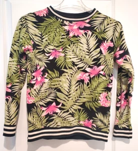 Divided by H&M Long Sleeve Floral Crew Neck Sweater Size XS - Picture 1 of 8