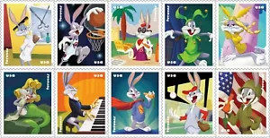 US Scott # 5494-5503 Bugs Bunny Block Of 10 MNH****FREE SHIP**** - Picture 1 of 1