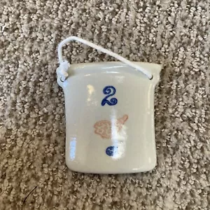 Vintage Red Wing Pottery #2 Ornament Crock Artists InThe Park Deer Park, WI - Picture 1 of 2