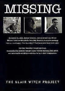 BLAIR WITCH PROJECT ~ MISSING MOVIE POSTER The - Picture 1 of 1