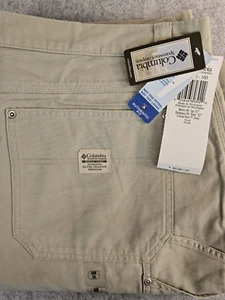 Pantalones cargo COLUMBIA Camp Roc Carpenter para hombre 40x32 Gorpcore senderismo fósil NUEVO - Imagen 1 de 17