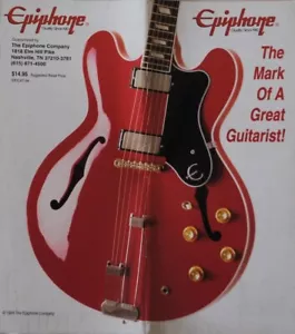 Epiphone Black & White Guitar Catalogue (1994) - Bild 1 von 2