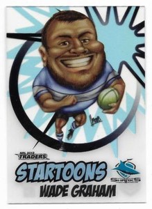 2018 NRL Traders Startoons (ST 4 / 18) Wade GRAHAM Sharks