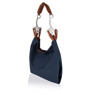Hackamore Bag Sport Edition Navy Blue/Brown - Picture 1 of 3