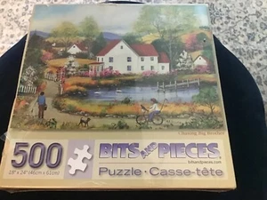 Neu im Karton Teile und Stücke 500 Stück Puzzle "Chasing Big Brother" 18 "x24" - Bild 1 von 2