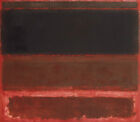 ABSTRACT ART PRINT - Four Darks in Red, 1958 by Mark Rothko 11x14 Poster
