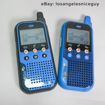 VTech KIDIGO Walkie Talkies w Two Player Games TESTED WORK - Image 1 of 4