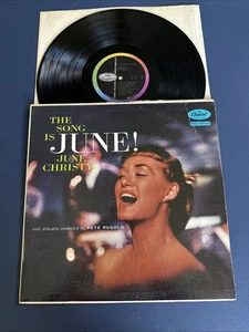 JUNE CHRISTY - The Song is June! LP Vinyl EX - Foto 1 di 2