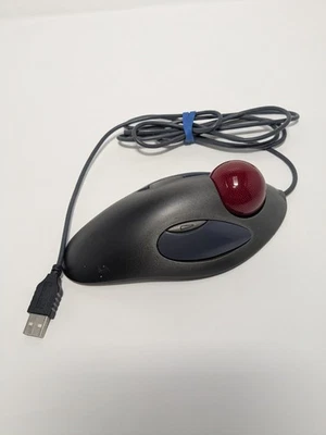 Logitech T-BC21 USB Optical Trackman Marble Mouse Trackball - KOSTENLOSER VERSAND - Bild 1 von 3