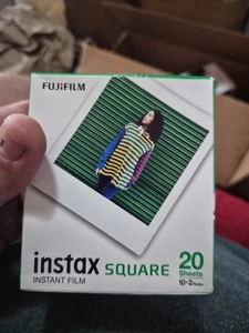 Fujifilm Instax Square Film 20 Sheet Instant Film for Fuji Camera 06-2025 NIB - Picture 1 of 2