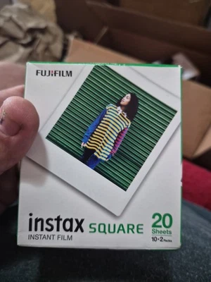 Fujifilm Instax Square Film 20 Sheet Instant Film for Fuji Camera 06-2025 NIB - Image 1 of 2
