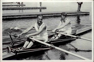 OLYMPIA Berlin 1936 Band I Sammelbild Nr. 160 THEO HÜLLINGHOFF u. EDUARD PAUL - Picture 1 of 2