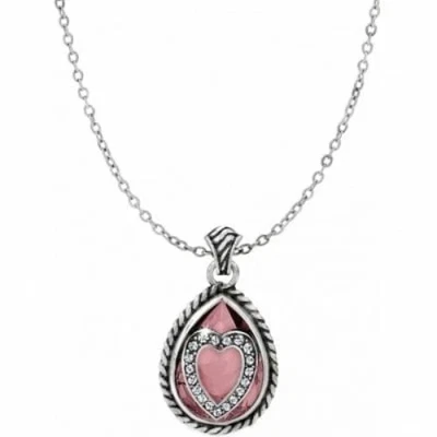 Новый с Ярлыками Brighton ваши истинные цвета смелый розовый кристалл двустороннее ожерелье $72 - Изображение 1 из 3