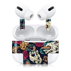 Film décoratif film de protection Air Pod Pro 3 films design set Skulls and Snakes R189-01 - Photo 1 sur 7
