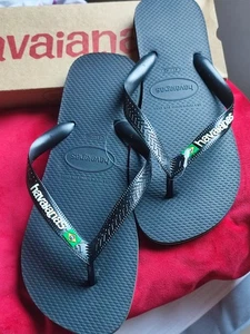 infradito havaianas Logo Black Mis 41/42 Bra - Imagen 1 de 5