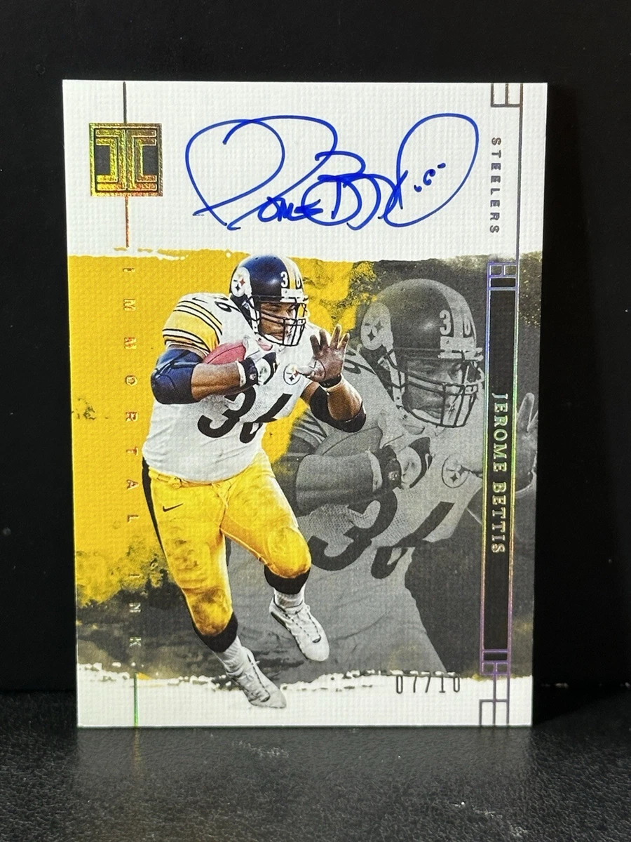 Jerome Bettis Football Autographed Sports Trading Cards for sale