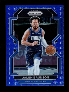 2021-22 PRIZM 75TH ANNIVERSARY PRIZM #144 JALEN BRUNSON MAVERICKS KNICKS - Picture 1 of 1