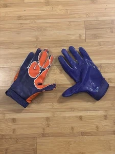 Clemson Football Team Issued Nike Superbad Gloves Tigers 3XL - Picture 1 of 5