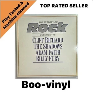 The History Of Rock~ Cliff Richard    (Volume Five  ) -  Double Vinyl LP EX / EX - Picture 1 of 8