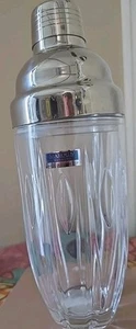 Waterford Marquis Sheridan Crystal Cocktail Shaker With Metal Lid. Fantastic - Picture 1 of 8