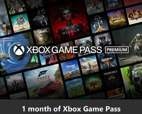 Microsoft Xbox Game Pass Premium 1 Month Membership (New Members only -Digital)