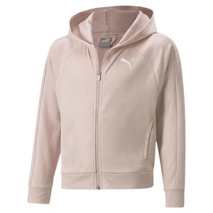 PUMA Modern Sports Full Zip Hoodie Youth Girls Size 4T Casual Outerwear 670194- - Picture 1 of 2