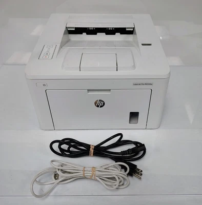 HP LaserJet Pro M203dw Black & White Printer With 6,517 Pages Printed - NO TONER - Image 1 of 4