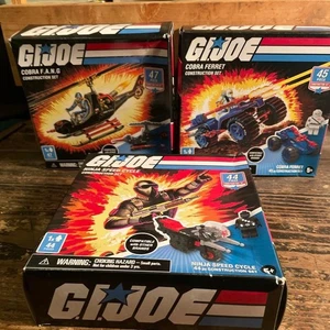 G.I. Joe Confezione da 3 Costruzioni All-Pack / Hasbro - Foto 1 di 16
