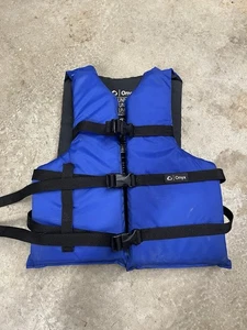Onyx Nylon General Purpose Life Jacket - Adult Universal - Blue - Imagen 1 de 11