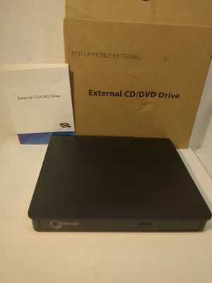 Gotega External Dvd Drive, Usb 3.0 Portable +/-Rw , Dvd Player For Cd Rom Burner - Image 1 of 4