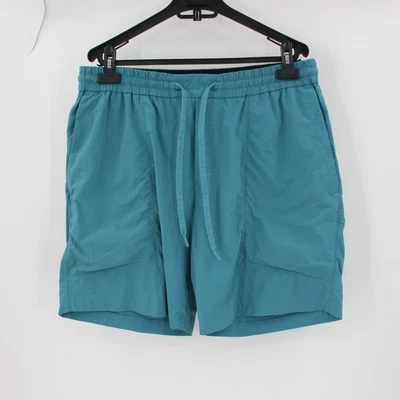 Pantalones Cortos Lululemon Bowline Para Hombre XL 8" Ripstop Cortos Sin Forro Azul Cresta Bolsillos Foto 1 de 4