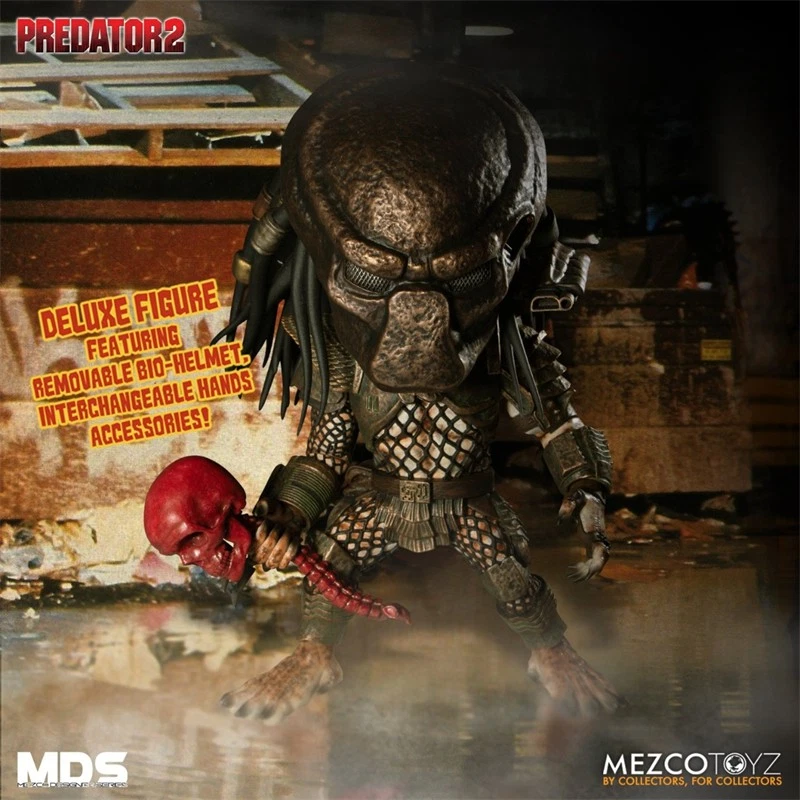 Mezco Toyz Predator 2 MDS Edición Deluxe 6 pulgadas Figura de acción nueva en stock Foto 1 de 4