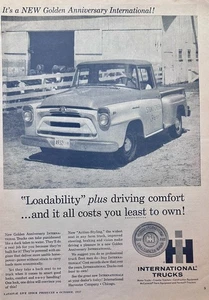 1957 International Harvester A-100 Golden Jubilee Pickup Ad #1417 - Picture 1 of 1