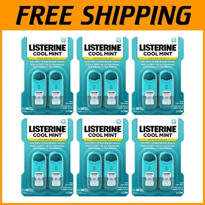 Kill 99% of Bad Breath Germs, Cool Mint 12x7.7mL - Image 1 of 4