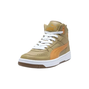 Puma Herren Rebound Joy Hi Sneaker Schuhe Prairie Tan/Ginger Tea Größe 10,5 - Bild 1 von 8