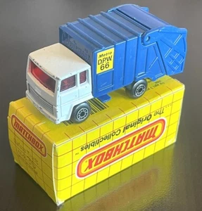 Matchbox Superfast Refuse Truck MB36 Good Used Condition With Box Macau 1984 - Picture 1 of 16