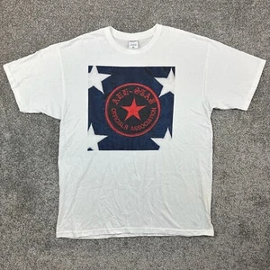 Vintage Converse All Star Shirt Adult XL White Officials Association Referee - Picture 1 of 6