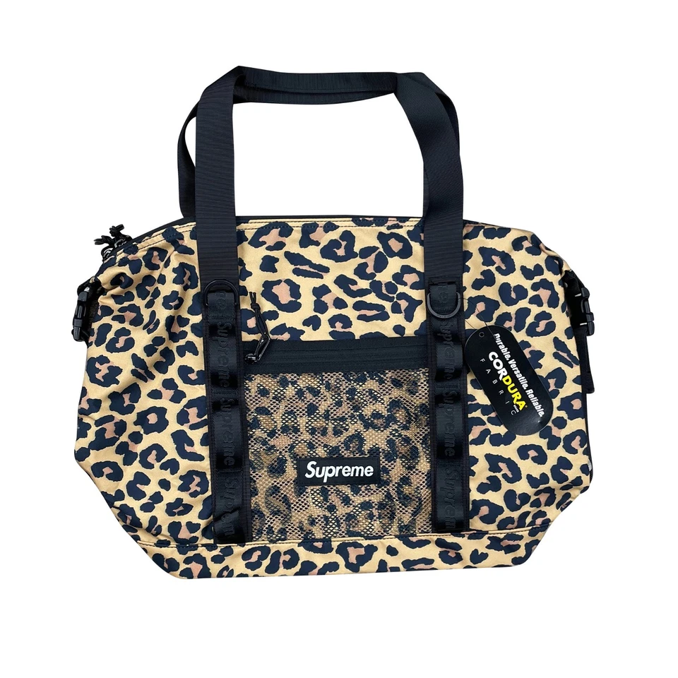 Mini bolso de lona Supreme FW20 leopardo Foto 1 de 4