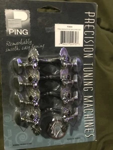 Ping Mandolin Precision Tuning Machine Set P2694 - Silver - NEW - Picture 1 of 2