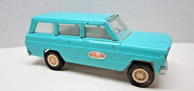 Vintage Aqua Tonka Jeep Wagoneer - Image 1 of 4