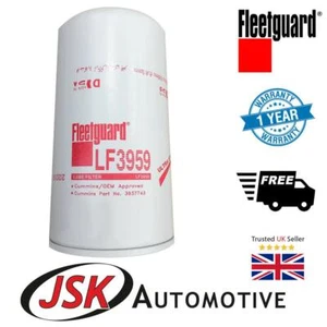 Oil Filter For Cummins 5.9 6B 6BT 6BTA 4B 4BT 4BTA DAF 45 55 Case IH - Picture 1 of 1