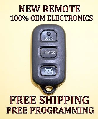 NEW TOYOTA SEQUOIA LIMITED 4RUNNER KEYLESS REMOTE FOB TRANSMITTER HYQ12BBX - Image 1 of 2