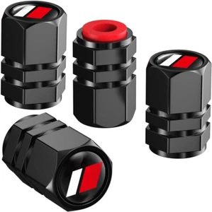 4Pcs Metal Car Wheel Tire Valve Stem Caps for Toyota TRD Camry RAV4 Corolla Auto - Picture 1 of 8