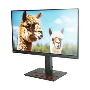 Lenovo ThinkVision Moniteur T24h-20 23,8 Pouces QHD 2560 X 1440 Pixels 60Hz SG - Imagen 1 de 6