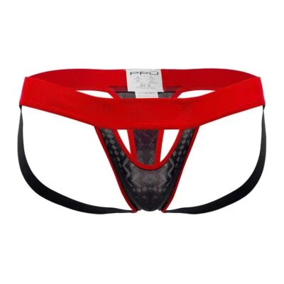 Ropa interior: PPU 2313 Peek-a-boo Jockstrap Foto 1 de 2