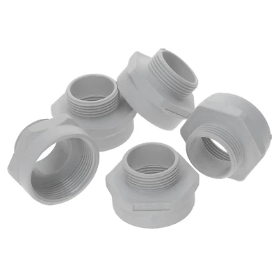 5 Stück Kalitec Erweiterung M25/M32 Kunststoff lichtgrau Erweiterungsstück
