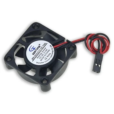 Small PC cooling  fan 40mm 5V 2 pin DUPONT connector with screws - Image 1 of 4